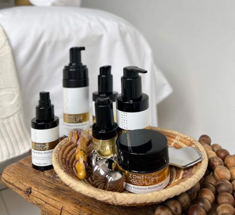 Zone face lift products. Facial gua sha. Facial reflexology. Relaxation. Balance and wellbeing. Look younger. confidenec