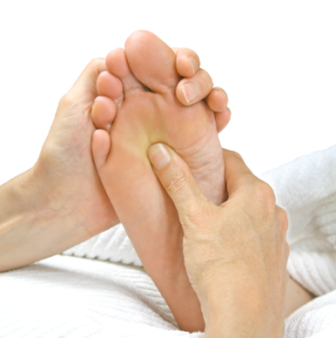 foot reflexology, foot hand and face reflexology menopause reflexology